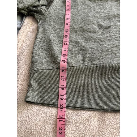 Zella Heathered Cropped Sweatshirt Small - Picture 7 of 8